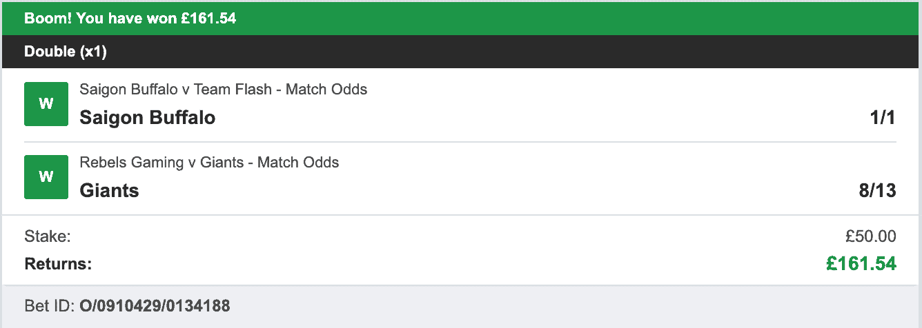 eSport Money Makers - Winner Double - 2023-07-08